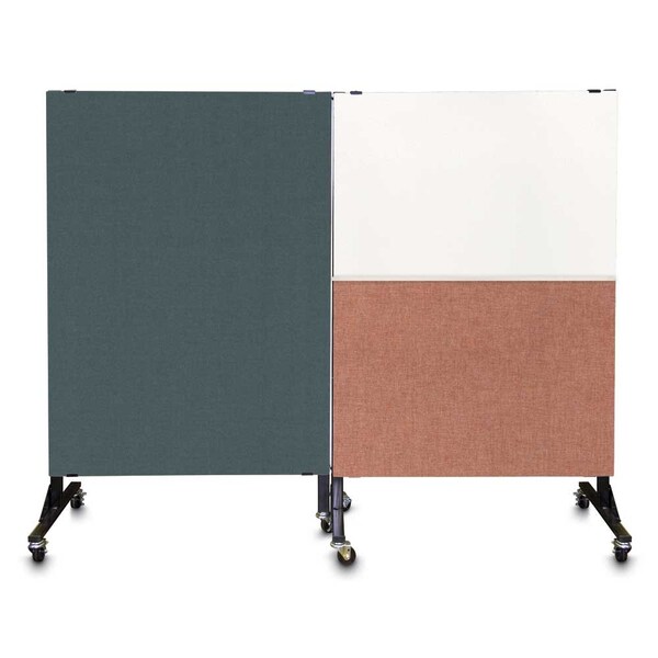 Sliding Door Indoor Enclosed Corkboard, 4